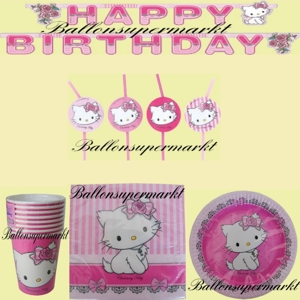 Party Deko Set Kindergeburtstag Charmmy Kitty